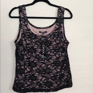 Black Lace Top